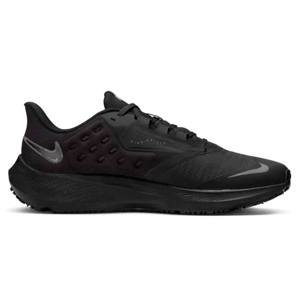 Nike Air Zoom Pegasus 39 Shield Men's Size 12 Black Athletic Shoes DO7625 001